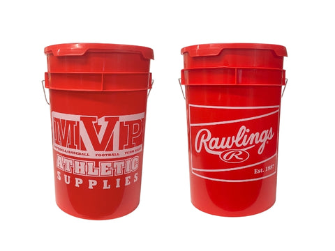 Rawlings Ball Bucket with MVP Logo