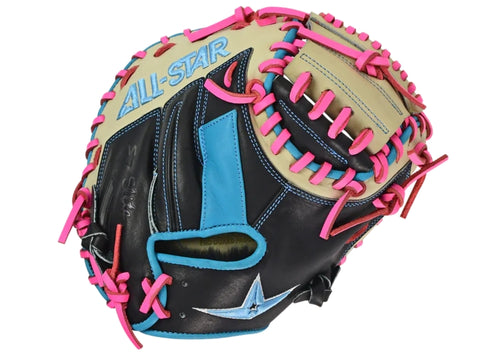 All-Star S7 Elite Pro Travel Fit 33" Catcher's Mitt Multi