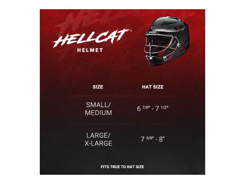 Easton Hellcat Slowpitch Fielding Helmet Black