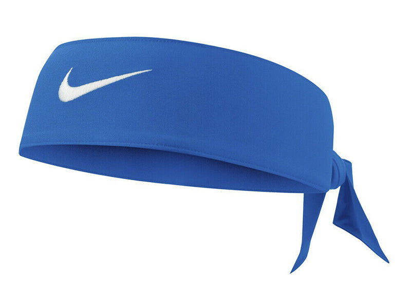 Nike Dri Fit Head Tie 4.0 Royal White